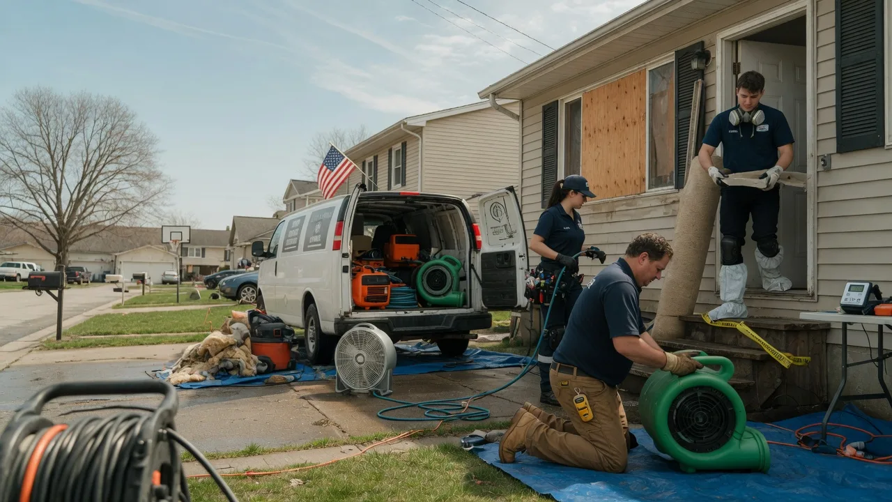 Water Damage Restoration in Mingus, TX near me